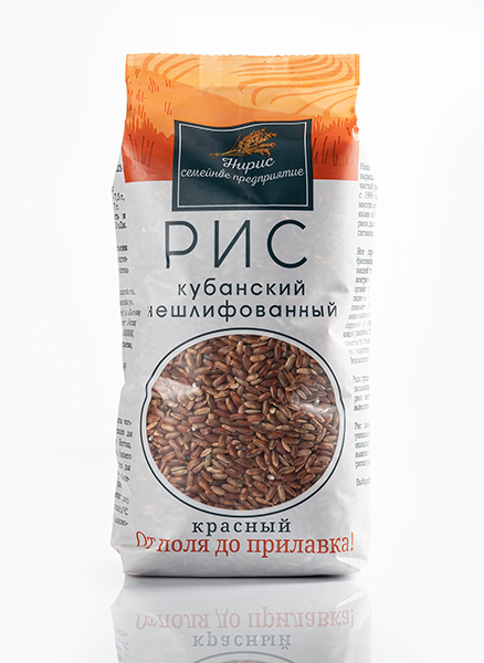 Рис Кубанский нешлифованный красный